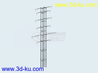 3D打印模型高压电塔的图片