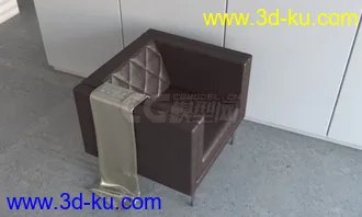 3D打印模型低调沙发一根的图片