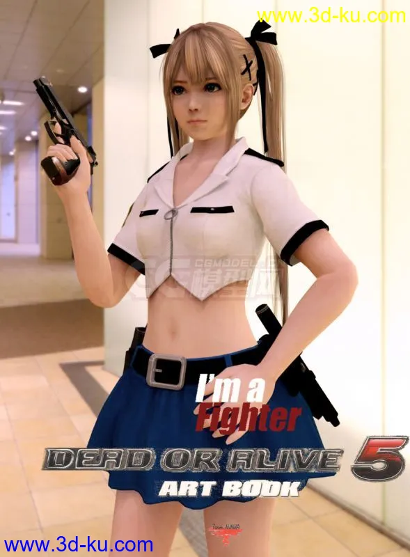 Marie Rose/玛莉萝丝 性感女警 可爱警察 可爱萝莉 性感萝莉 性感女郎 DOA5 生或死5模型的图片2