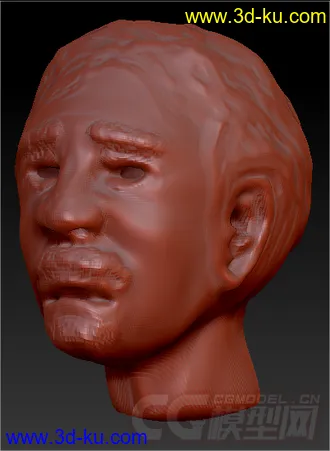 3D打印模型人头的图片