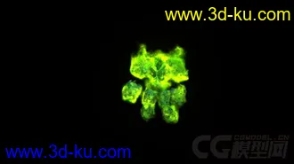 3D打印模型燃烧的地狱火的图片