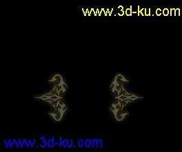 3D打印模型一个特效，如果打开没有图片上的效果渲染一下就好了的图片