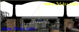 3dmax全模型建筑动画场景 海岸特写镜头的图片
