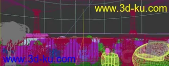 3dmax全模型建筑动画场景 海岸特写镜头的图片
