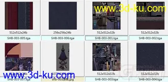 3D打印模型theCrisisOfShadow场景建筑系列之市政大厅的图片