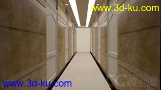 3D打印模型一个场景作业，带贴图的图片
