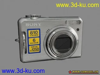 3D打印模型sony s800相机的图片