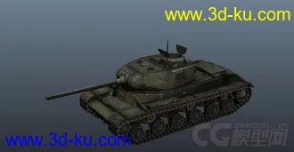 3D打印模型苏联IS-1坦克的图片