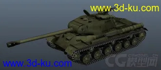 3D打印模型苏联IS-2坦克的图片