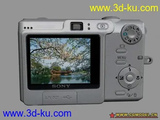 3D打印模型SONY W35相机的图片