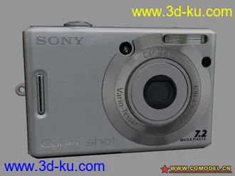3D打印模型SONY W35相机的图片