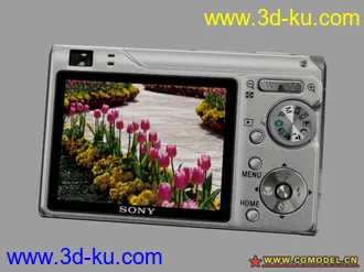 3D打印模型SONY W200相机的图片