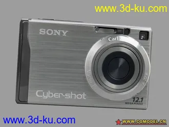 3D打印模型SONY W200相机的图片