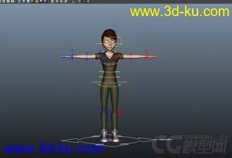 3D打印模型小女孩的图片