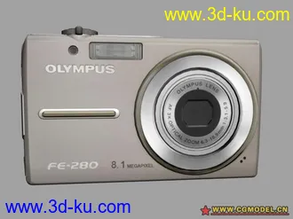 3D打印模型olympus FE-280相机的图片