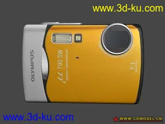 3D打印模型olympus μ-790SW相机的图片