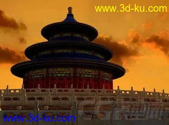 3D打印模型天坛一个的图片