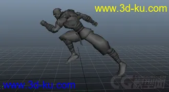 3D打印模型自己K的忍者动画的图片