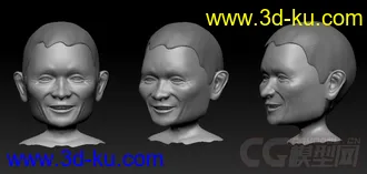3D打印模型中国牛人（马云）的图片