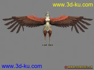 3D打印模型女兽人的图片