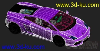 3D打印模型超写实兰博基尼Gallardo盖拉多的图片