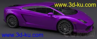 3D打印模型超写实兰博基尼Gallardo盖拉多的图片