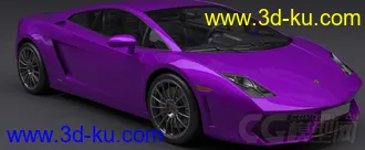 3D打印模型超写实兰博基尼Gallardo盖拉多的图片