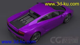 3D打印模型超写实兰博基尼Gallardo盖拉多的图片