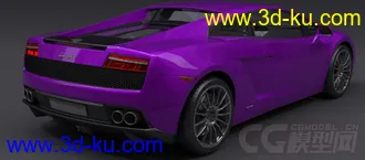 3D打印模型超写实兰博基尼Gallardo盖拉多的图片