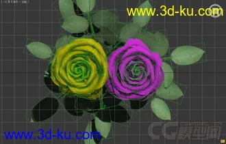 3D打印模型做了一朵玫瑰花的图片