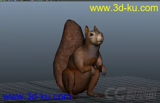 3D打印模型松鼠的图片