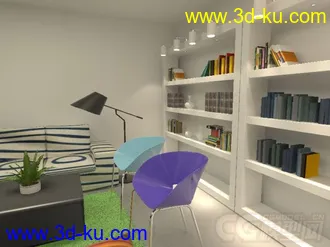 3D打印模型场景客厅的图片