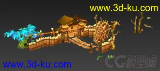 3D打印模型Q版场景分享的图片