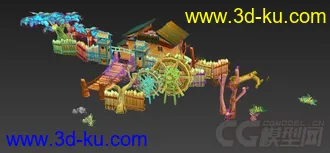 3D打印模型Q版场景分享的图片