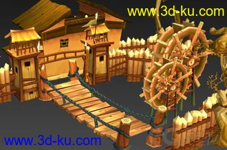 3D打印模型Q版场景分享的图片