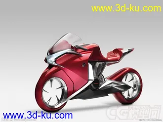 3D打印模型摩托车的图片