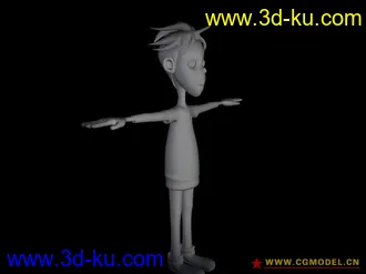 3D打印模型小男孩的图片