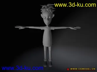 3D打印模型小男孩的图片