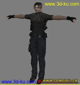 3D打印模型生化危机——男的图片
