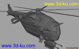 3D打印模型高级战机的图片