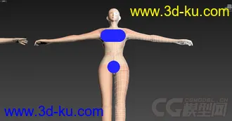 3D打印模型【女模】学习对比的图片