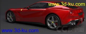 超写实 法拉利Ferrari FF  3D模型的图片
