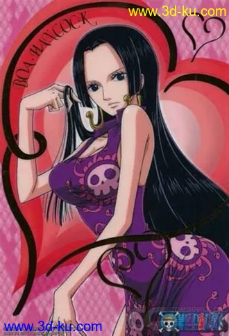 3D打印模型海贼王 女帝 波雅·汉库克(ボアハンコック，Boa Hancock)  御姐  性感女神 王下七武海的图片