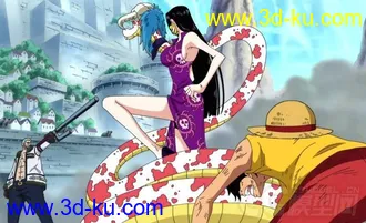 3D打印模型海贼王 女帝 波雅·汉库克(ボアハンコック，Boa Hancock)  御姐  性感女神 王下七武海的图片