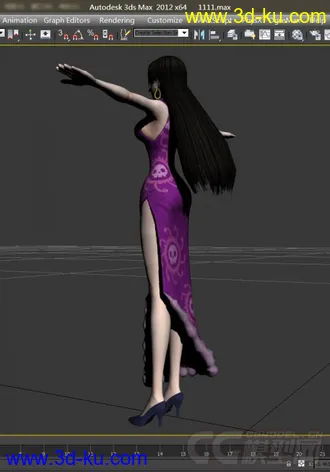 3D打印模型海贼王 女帝 波雅·汉库克(ボアハンコック，Boa Hancock)  御姐  性感女神 王下七武海的图片