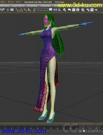 3D打印模型海贼王 女帝 波雅·汉库克(ボアハンコック，Boa Hancock)  御姐  性感女神 王下七武海的图片