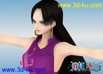 3D打印模型海贼王 女帝 波雅·汉库克(ボアハンコック，Boa Hancock)  御姐  性感女神 王下七武海的图片