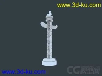 一个华表模型的图片