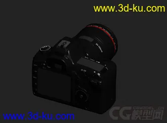 超写实影视广告级单反相机3D模型的图片