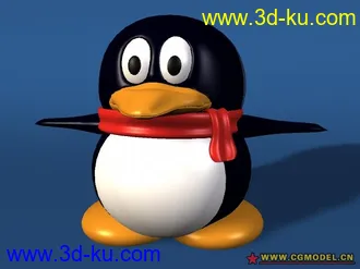 3D打印模型Q仔Q妹的图片